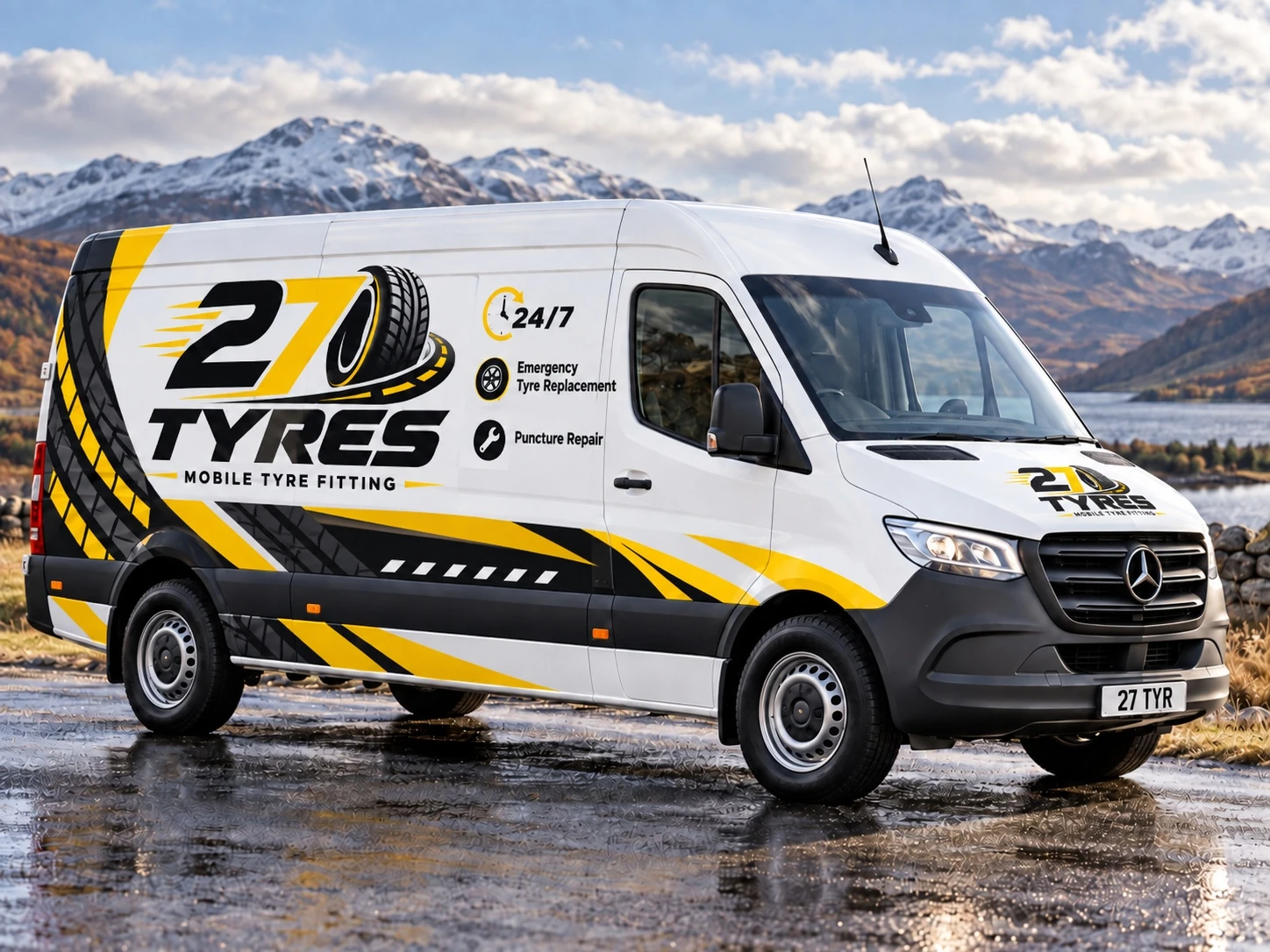 27 Tyres mobile tyre fitting van